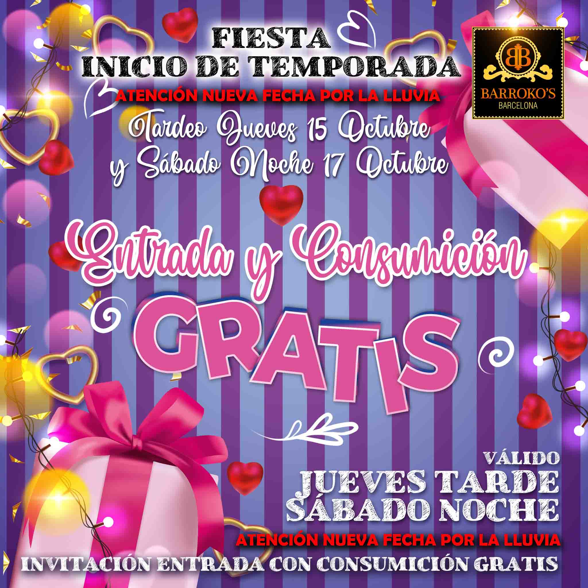 INVITACIÓN Inicio temporada